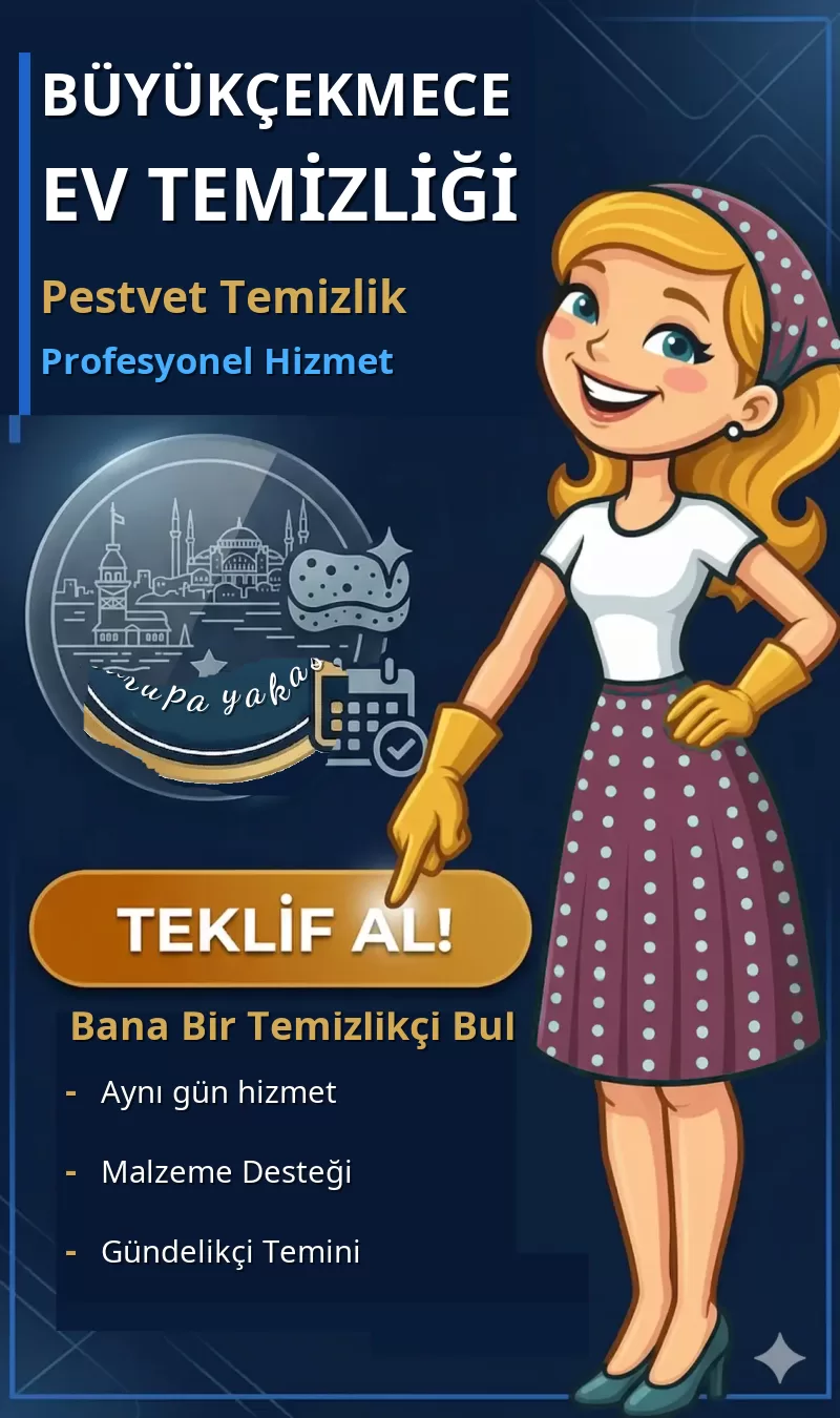 Büyükçekmece Ev Temizliği - Pestvet Temizlik