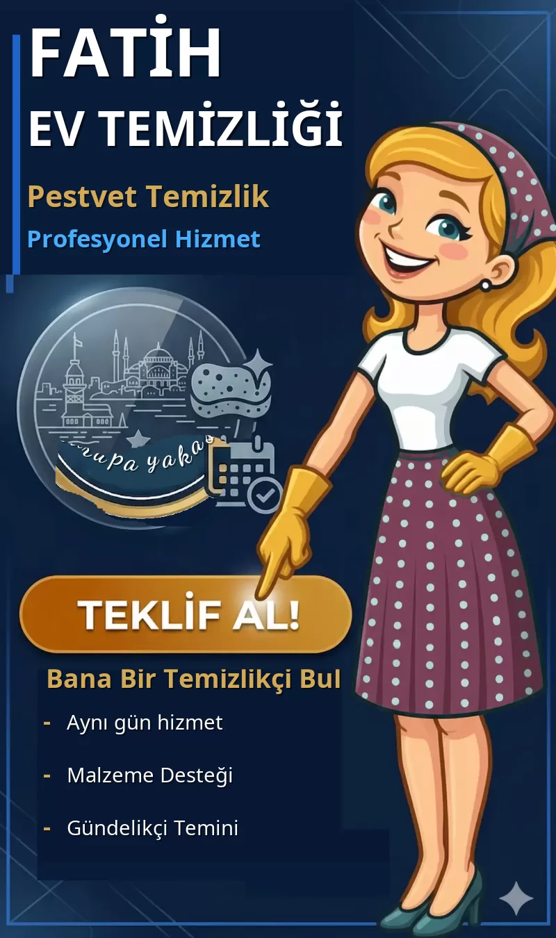 Fatih Ev Temizliği - Pestvet Temizlik