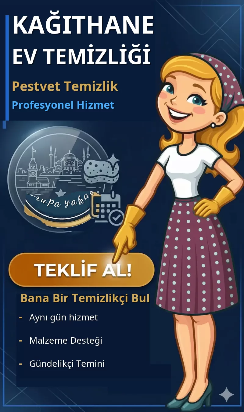 Kağıthane Ev Temizliği - Pestvet Temizlik