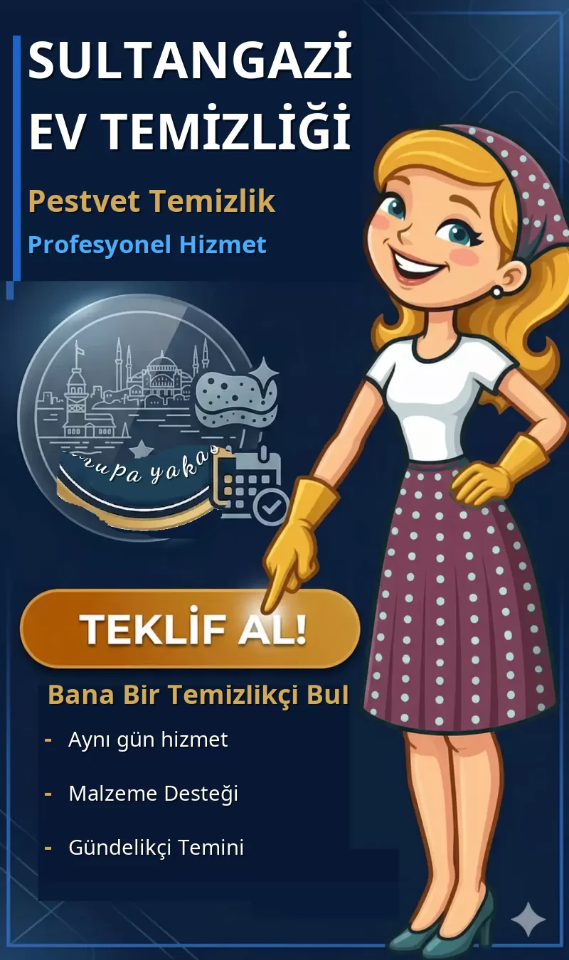Sultangazi Ev Temizliği - Pestvet Temizlik