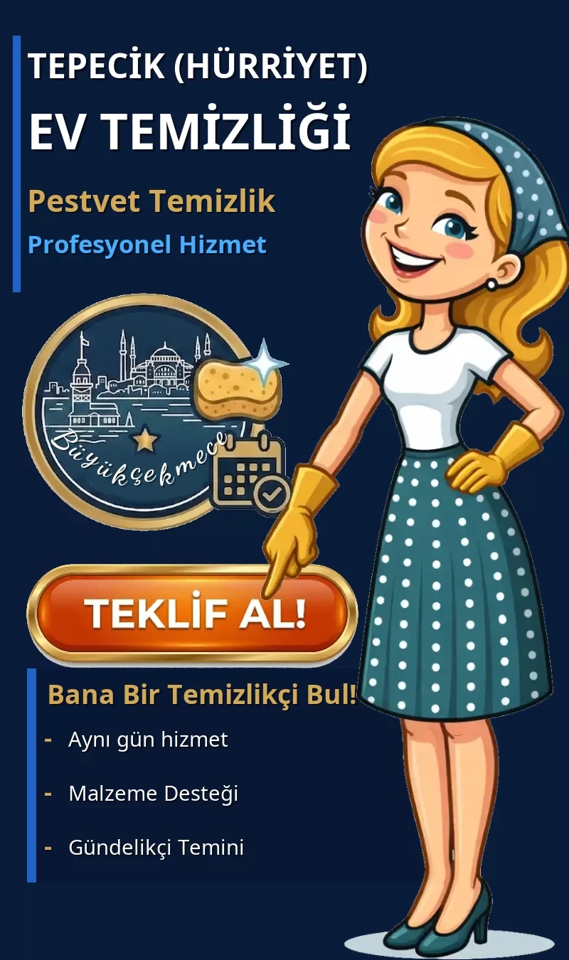 Tepecik (Hürriyet) Ev Temizliği - Pestvet Temizlik