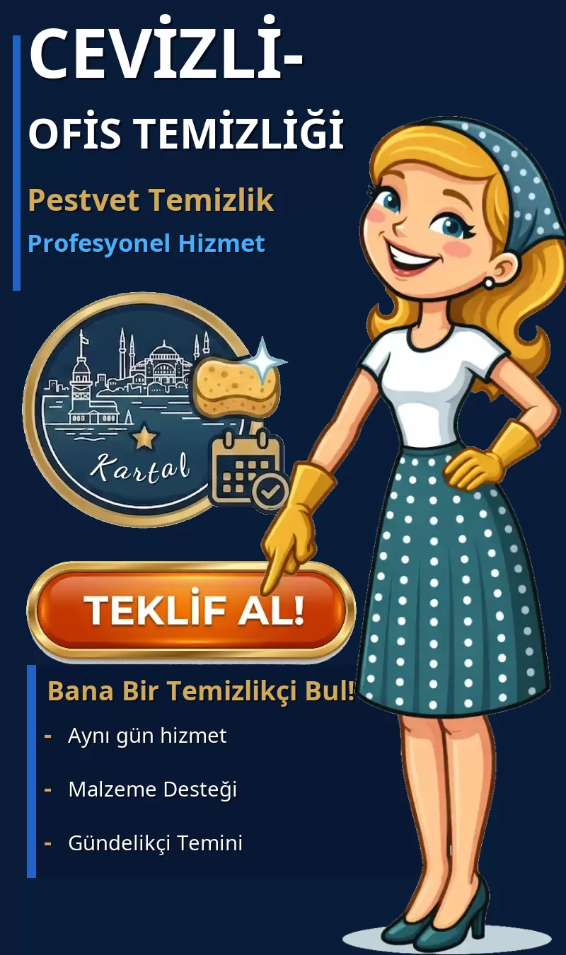 Cevizli- Ofis Temizliği - Pestvet Temizlik