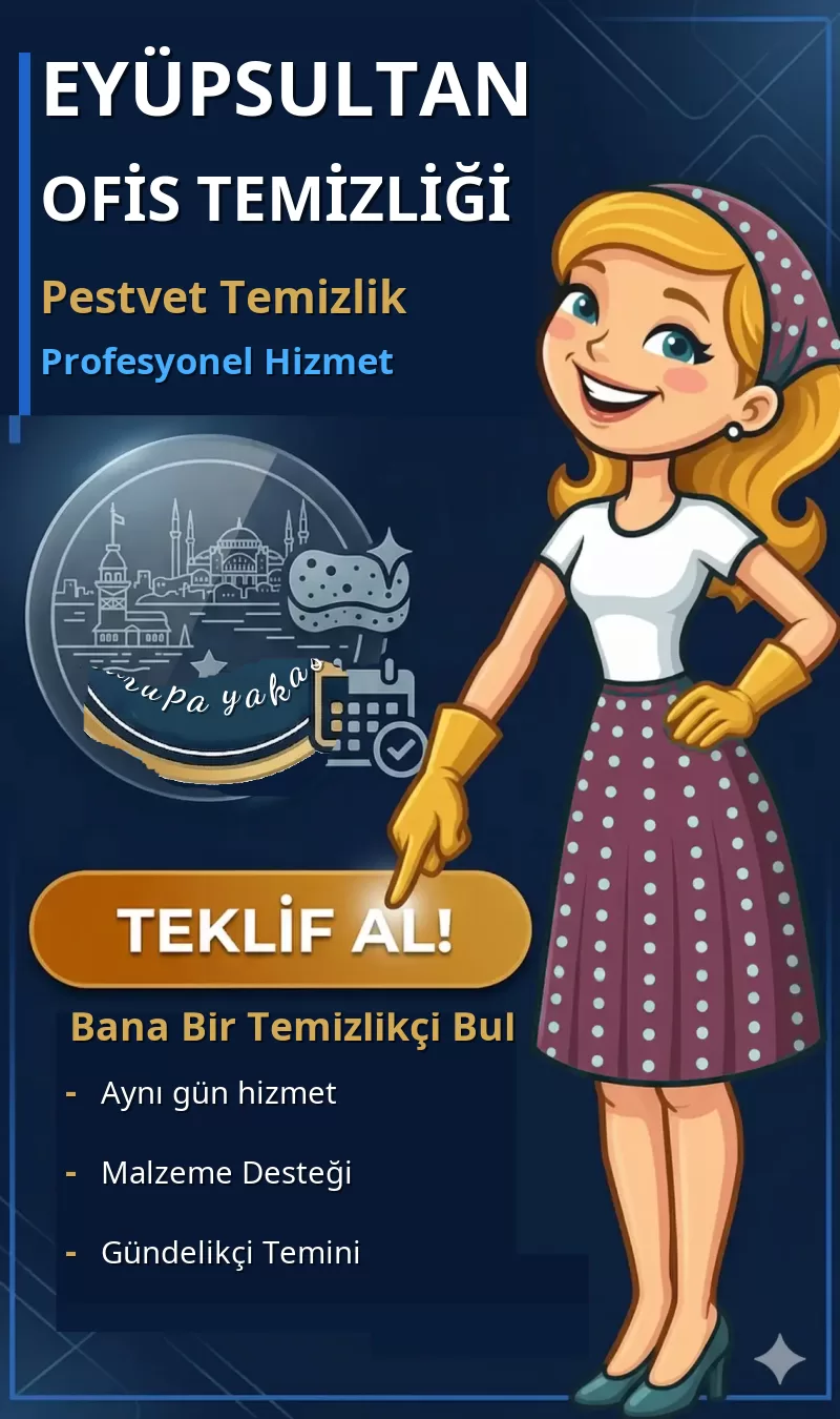 Eyüpsultan Ofis Temizliği - Pestvet Temizlik