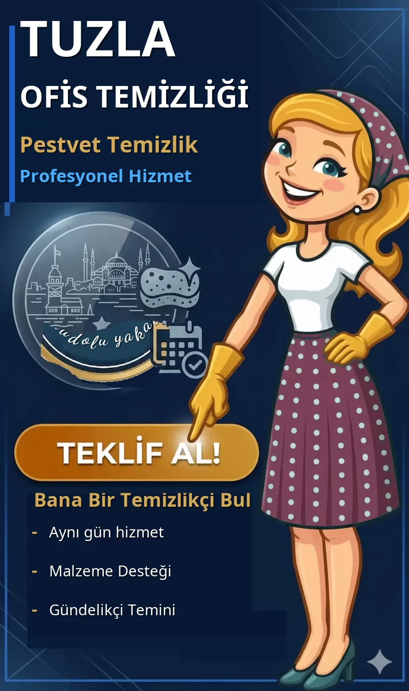 Tuzla Ofis Temizliği - Pestvet Temizlik