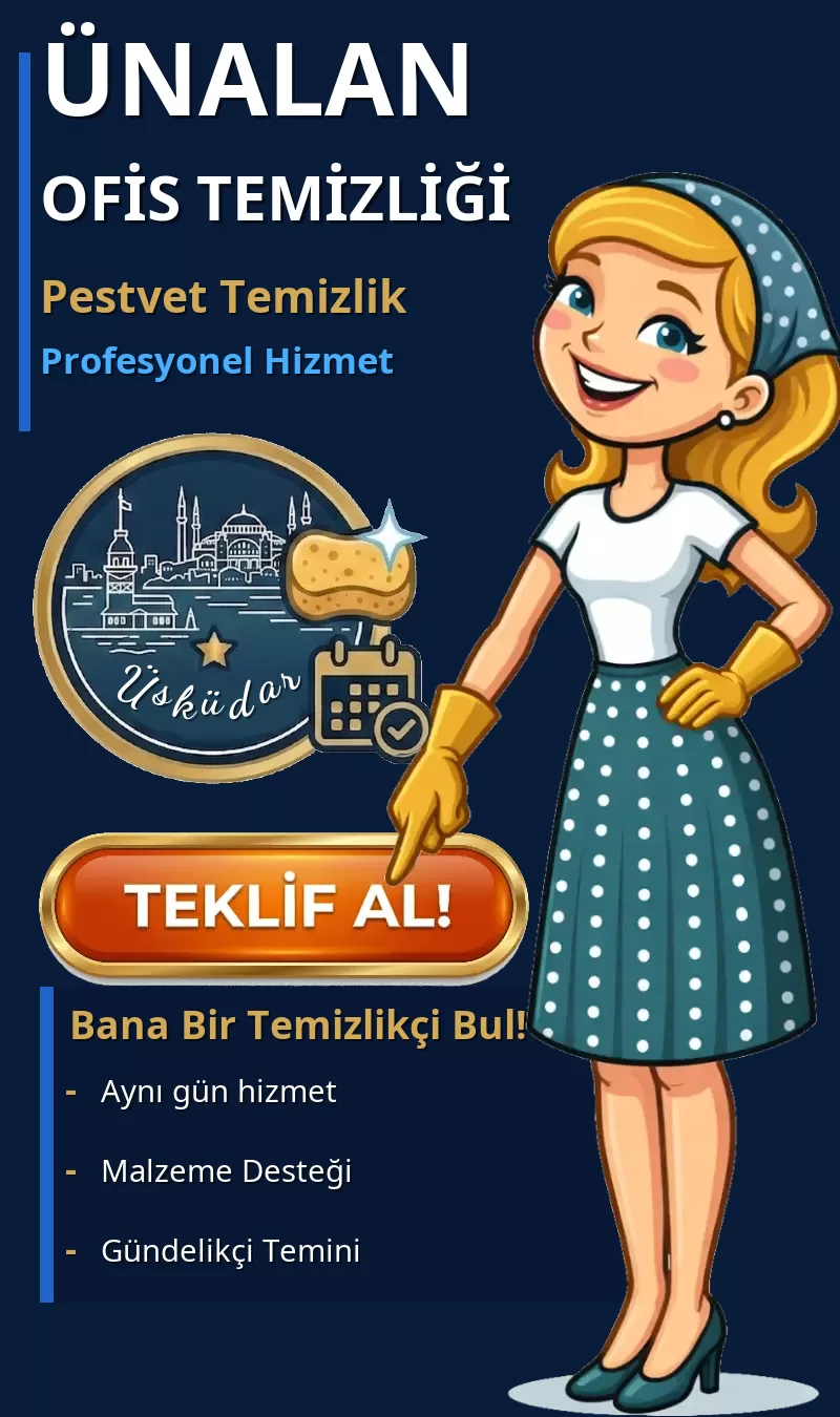 Ünalan Ofis Temizliği - Pestvet Temizlik